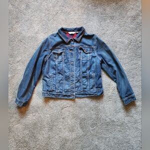 L.L. Bean Flannel Lined Denim Jacket